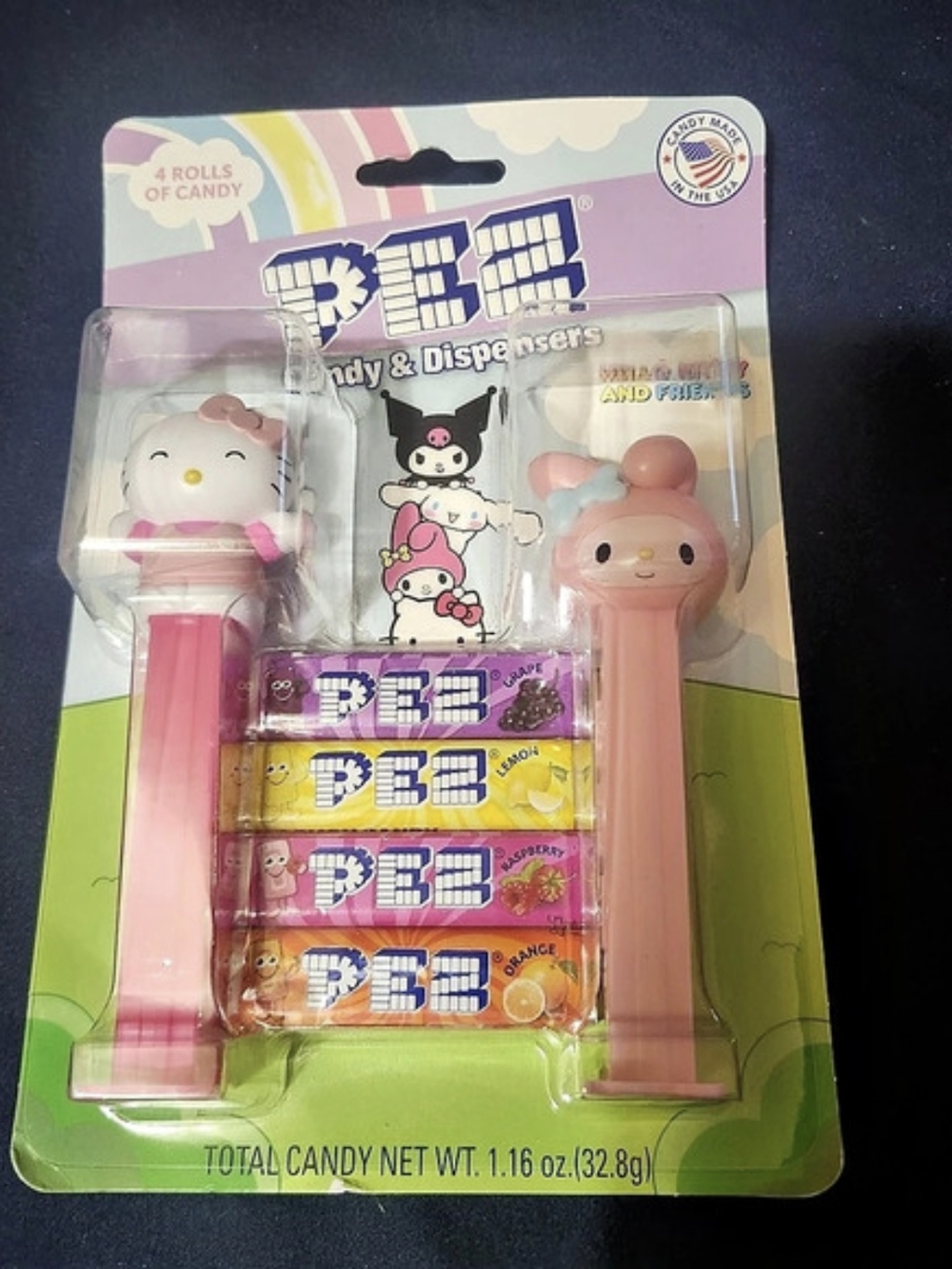 PEZ Hello Kitty & Friends PEZ Gift Set / Blister Pack Gift Set Pink & White